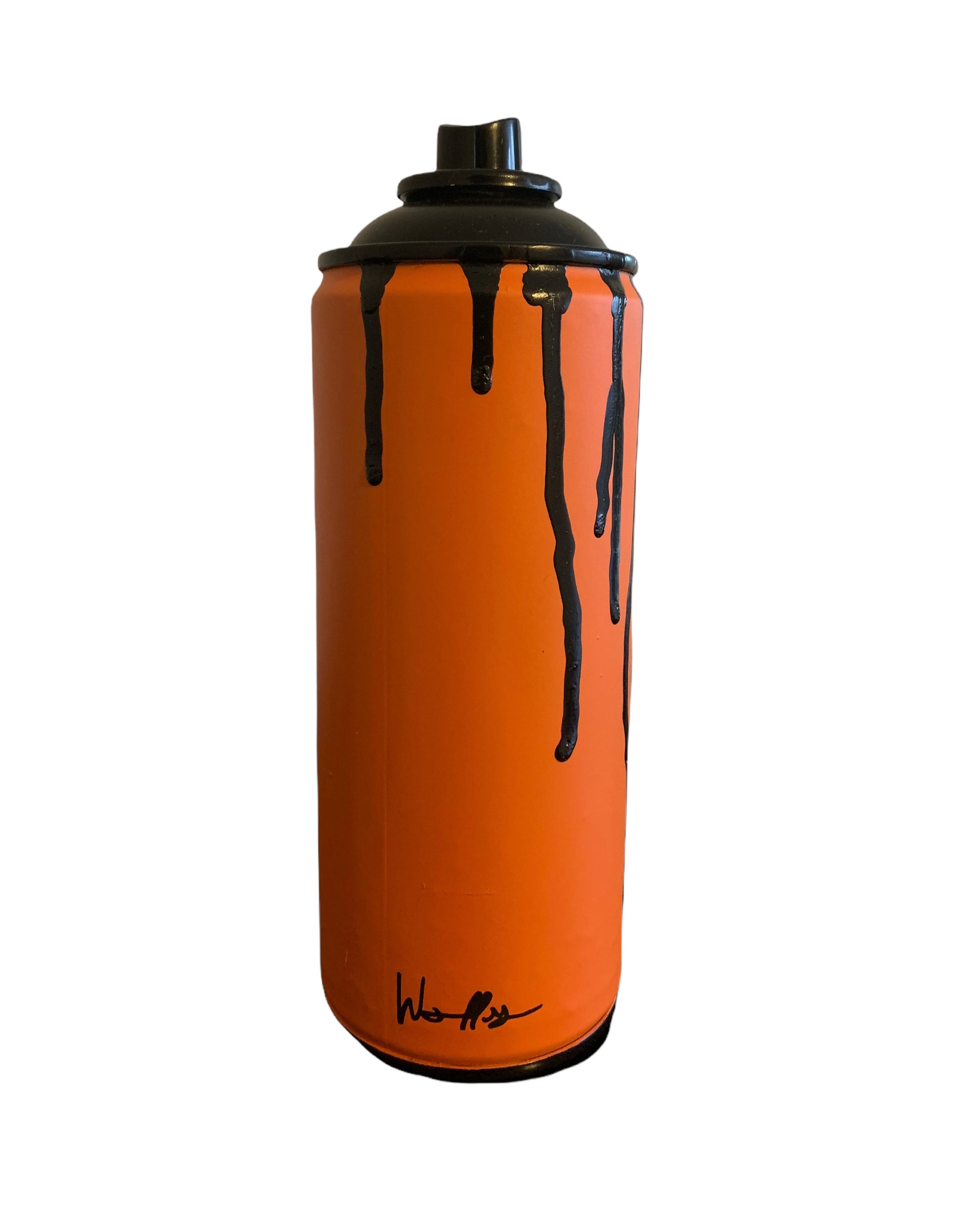 Bombe Hermès de l'artiste Wally walid sahraoui popart oeuvre d'art originale et unique au monde