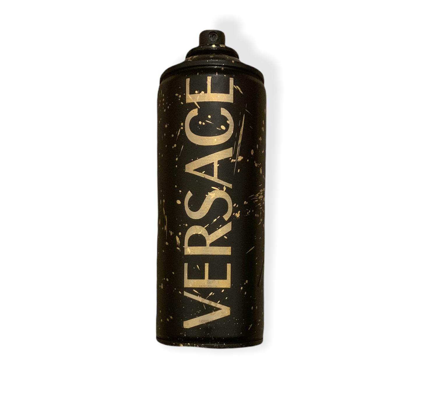 Bombe  Versace   de l'artiste Wally walid sahraoui popart oeuvre d'art originale et unique au monde